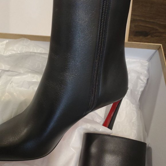 Christian Louboutin -So Kate Booty 100 mm Low boots - Calf leather - Black - Picture 6 of 7